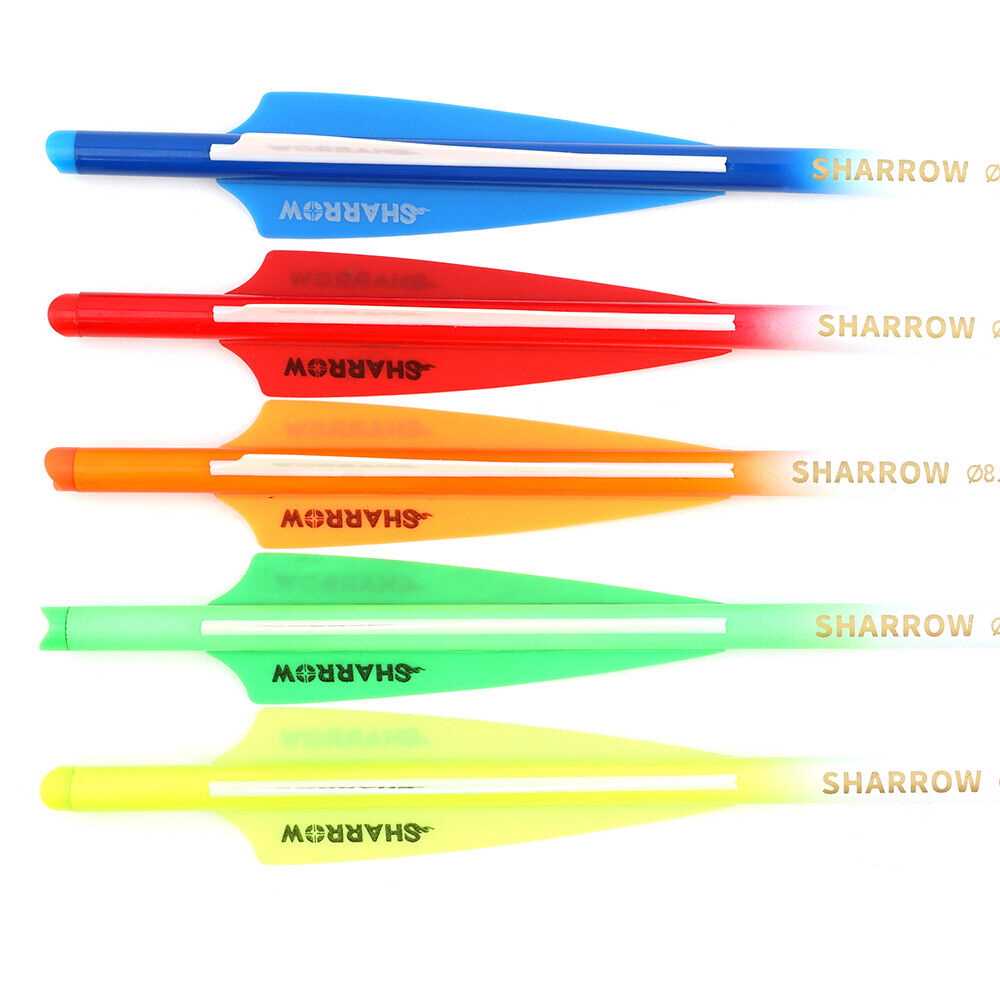 12pcs 16" 17" 18" 20" 22" Crossbow Bolts Carbon Arrows Vanes Bow Archery Hunting Shoot